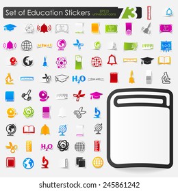 Set of education icons