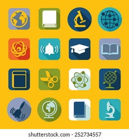 Set of education icons