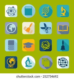 Set of education icons