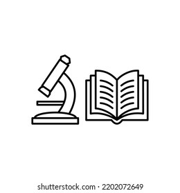 Set Education icons. Stationary outline on white background. All stationary Items. Stationaries icon vector.