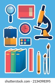 vector conjunto de iconos de educación
