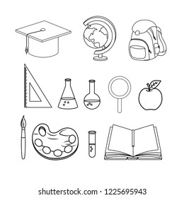 set education supplies to school study
