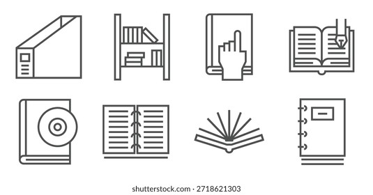 Conjunto de ilustração de vetor de educação