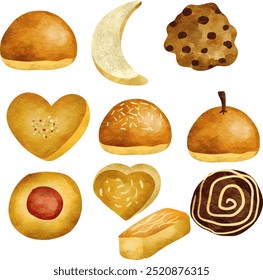 Conjunto de galletas EID. Galletas. Celebración.