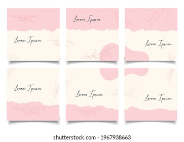 Set of eight abstract backgrounds. Hand drawn various shapes and doodle objects.