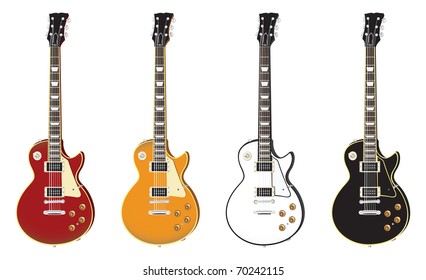 Set of Electric Guitars