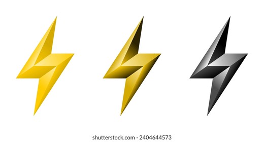 Establecer el diseño del vector de potencia del tornillo de brillo eléctrico