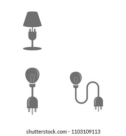a set of electrical icons