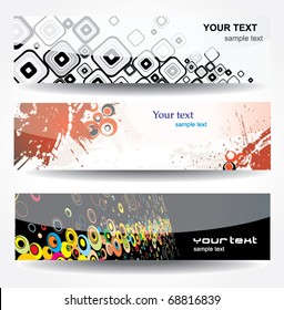  Set elegance Banners .