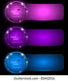 Set of Elegant Eps10 Banners