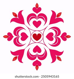 A set of elegant ornamental floral elements perfect for enhancing your digital designs. These intricate vector illustrations add a touch of luxury and sophistication to any project.
