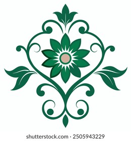 A set of elegant ornamental floral elements perfect for enhancing your digital designs. These intricate vector illustrations add a touch of luxury and sophistication to any project.
