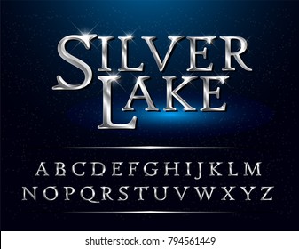  style Metal font