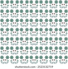 Set of elegant and stylish vector flower illustration, versatile for fabric prints, decor, and other design.