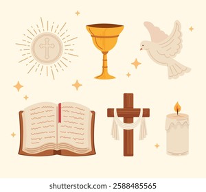 Set Elelement Holy Week, Religions