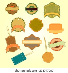 set of element for design badges