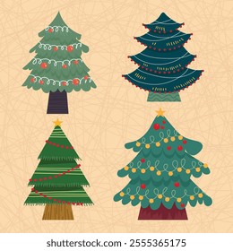 Set of elements for Christmas design christmas ornament