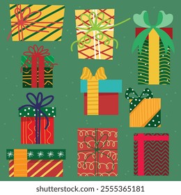 Set of elements for Christmas design christmas ornament