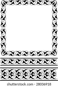 set of elements for design, vector