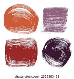 A set of elements for design. Vector backgrounds waiting for the location of text and illustrations.