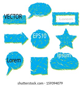 set of elements for design. vector eps10