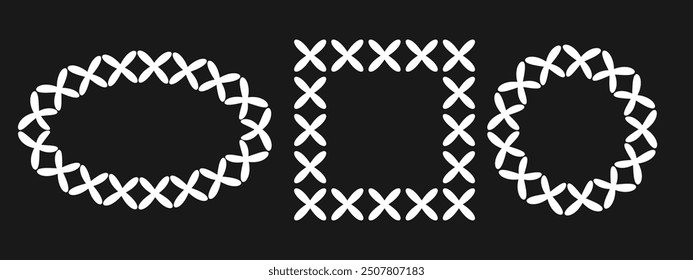 Set elements of flowers vector.