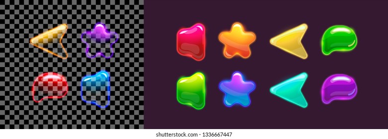 A set of elements for game design.