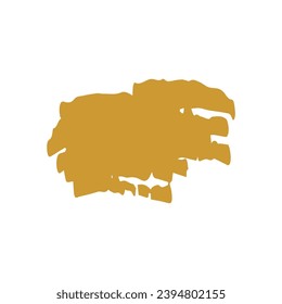 set of elements gold brush luxury