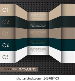 Set elements of infographics