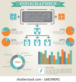 Set elements of infographics.