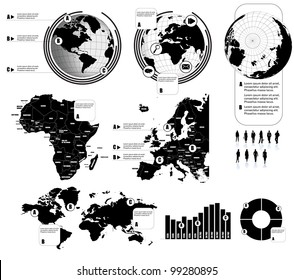 Set Elements of Infographics