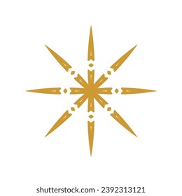 set of elements mandala ornament template