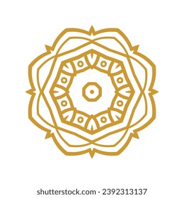 conjunto de elementos mandala ornamento tribal
