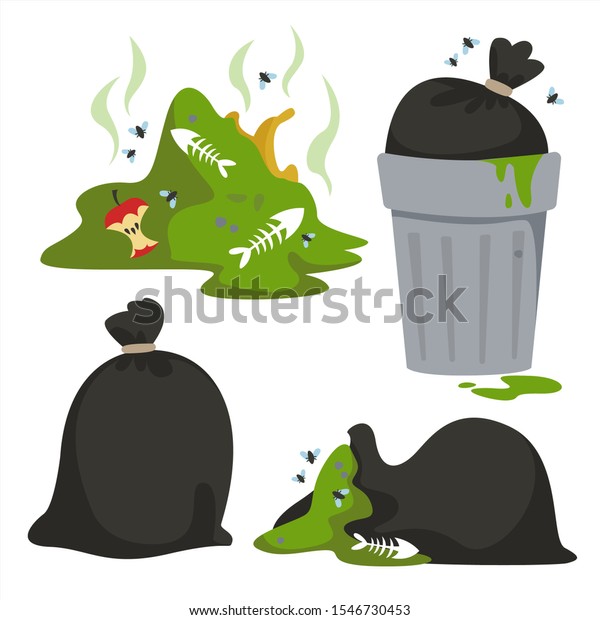 green food waste bolsas