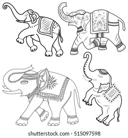 set of elephant 