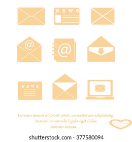 Set of Email Icons
