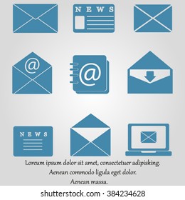 Set of Email Icons