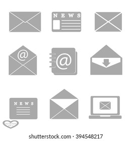 Set of Email Icons
