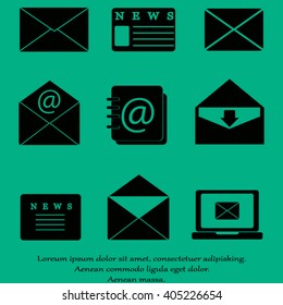 Set of Email Icons