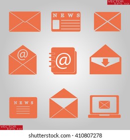 Set of Email Icons