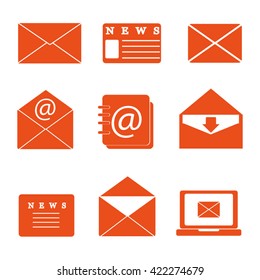 Set of Email Icons