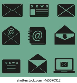 Set of Email Icons