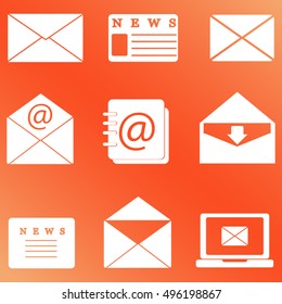 Set of Email Icons