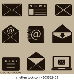 Set of Email Icons