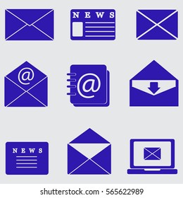 Set of Email Icons