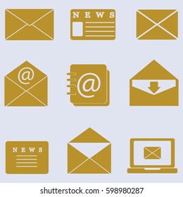 Set of Email Icons