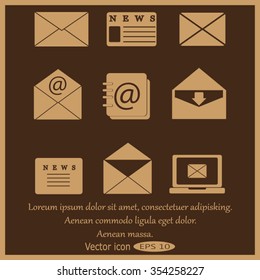 Set of Email Icons collections