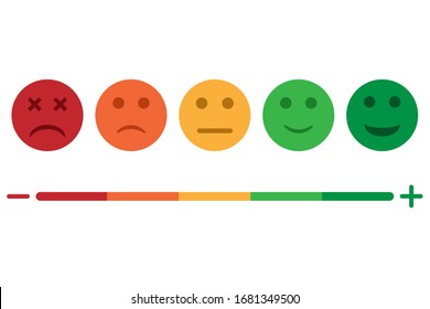 Set of emoji colored icon isolated on white background. Vector illustration. Eps 10