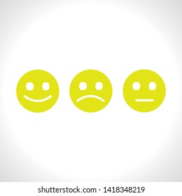 Set of emoji icons - Vector
