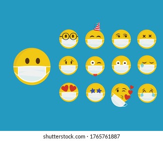 4,331 Medical mask emoji Images, Stock Photos & Vectors | Shutterstock